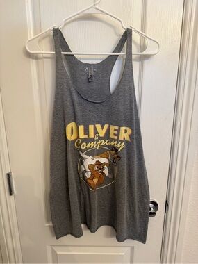 Disney Oliver and Company racer back tank